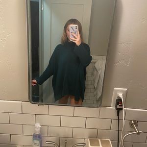 LOFT Blue Turtleneck Sweater